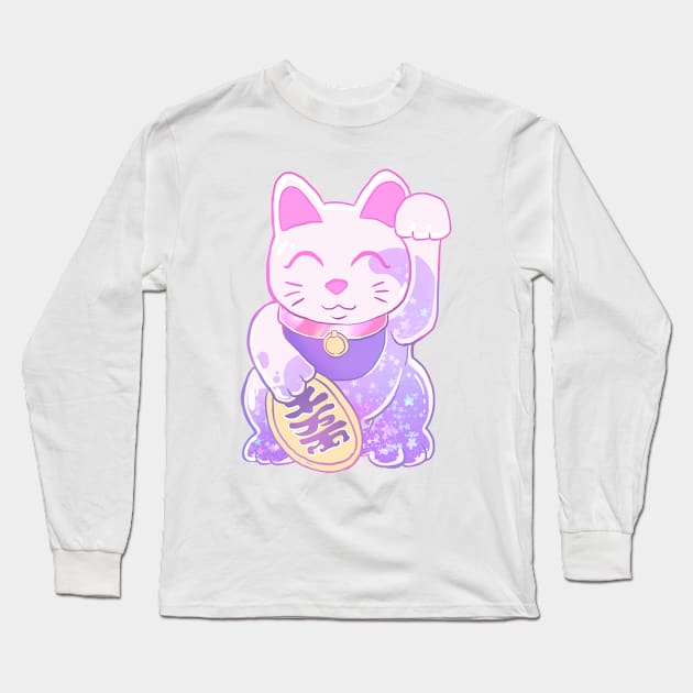 Glitter & Good Fortune Long Sleeve T-Shirt by paintdust